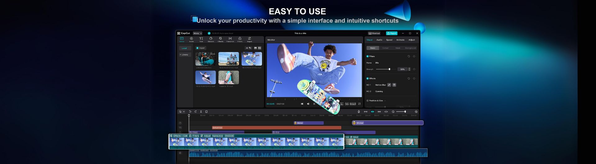 Video Editing in Capcut Desktop